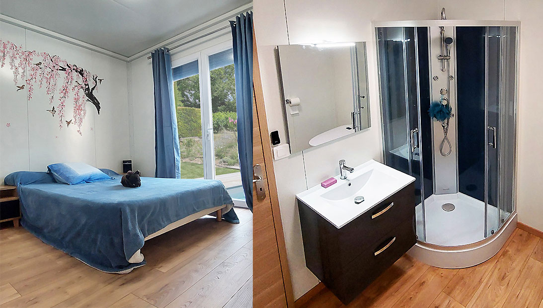 Bedroom and Bathroom Camille's Houses